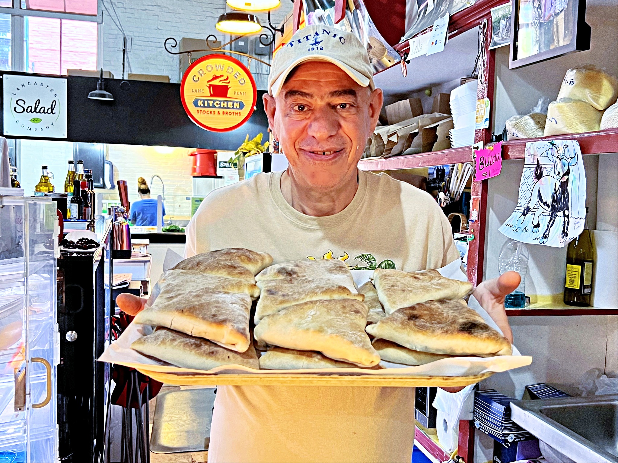 Saife’s Middle Eastern Food</p>
<p>Opened in the early 1990s to support his family after they immigrated to Lancaster, Omar Al Saife and his wife, Nadia, continue to bring the delightfully warm, savory spices of Middle Eastern fare to Market every week. With top-secretly spiced falafel, seemingly endless flavors of hummus, vegan options, and baklava for your sweet tooth, Saife’s Middle Eastern Food is a fan favorite. Test your own Middle Eastern culinary skills, and stop by for ingredients, too!