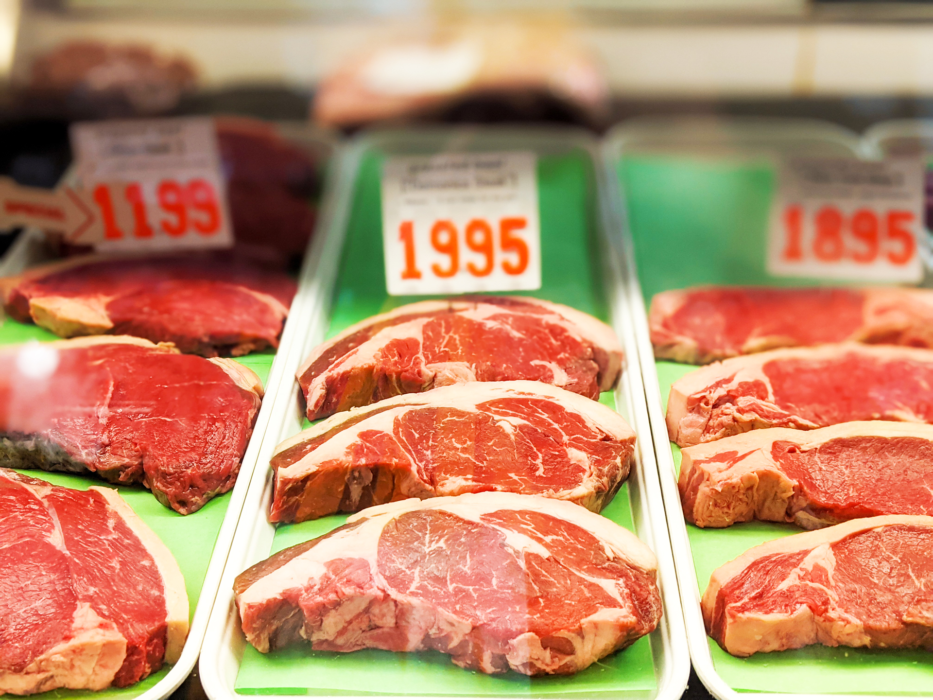 Meat at Lancaster Central Market - America's Oldest Continually Running Farmer's Market in Lancaster, PA